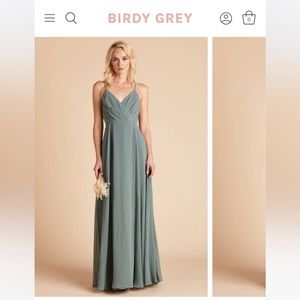 Kaia dress Birdy Grey. Sea Glass. Size large. Altered for 5’2”